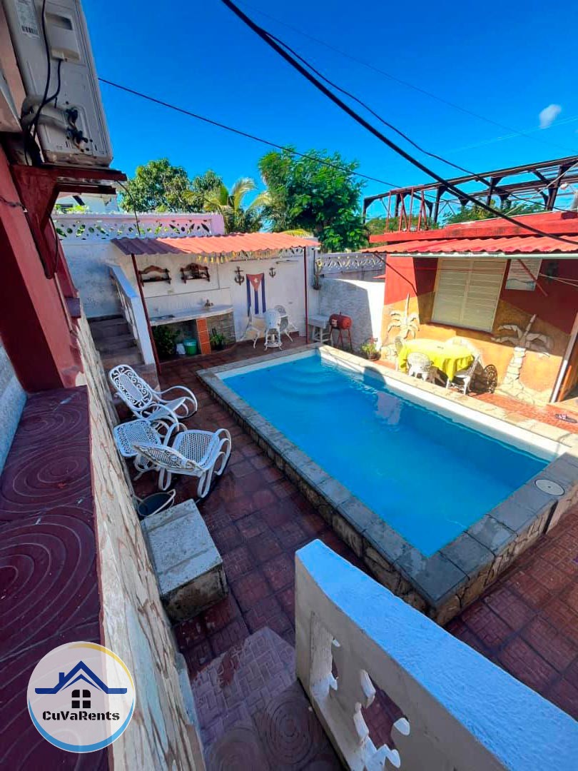 Imagen 2 de Alquiler de apartamento con piscina en Guanabo, La Habana – Privacidad y confort a pasos del mar