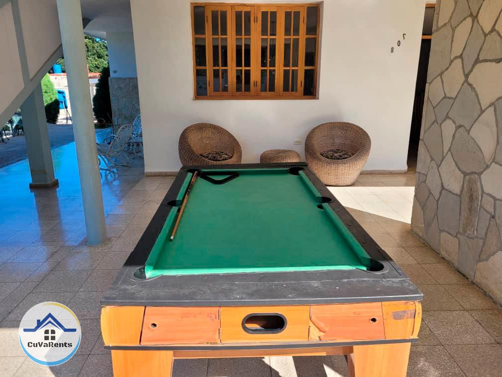 Imagen 2 de Alquiler de Casa en la Playa de Boca Ciega, La Habana – 8 Habitaciones, Piscina y Terraza Amplia