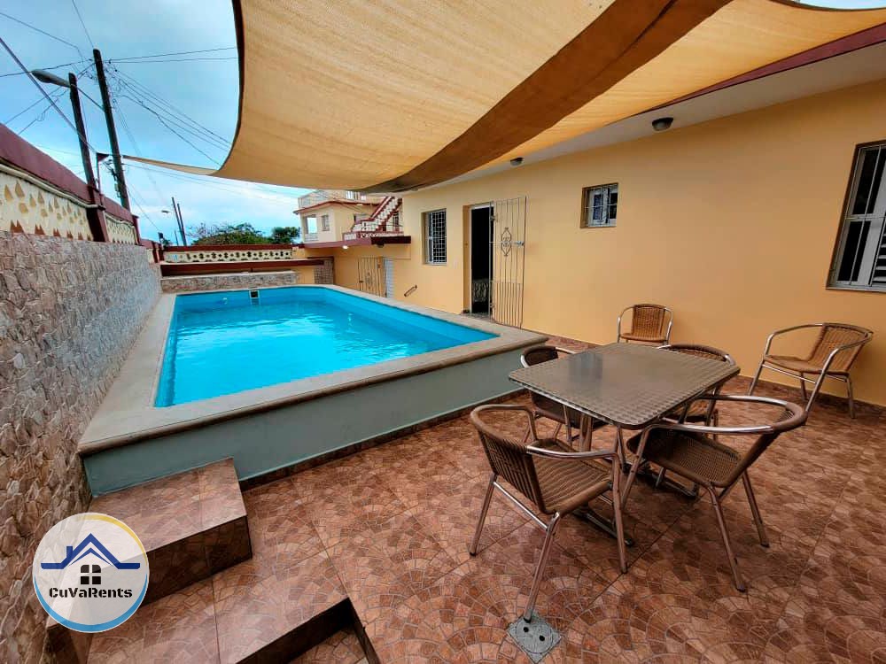 Imagen 2 de Alquiler de casa con piscina en Boca Ciega, La Habana.