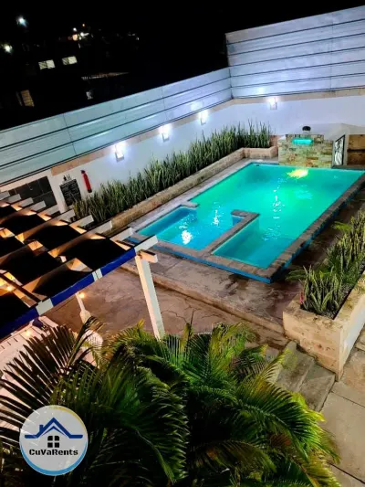 Miniatura 2 - Alquiler de casa con piscina y jacuzzi en Guanabo, La Habana – Lujo y confort a 300 metros del mar