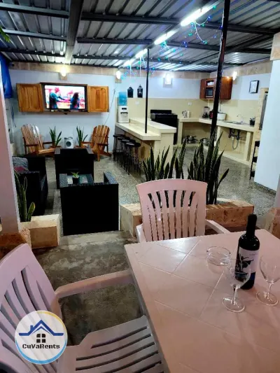 Miniatura 6 - Alquiler de casa con piscina y jacuzzi en Guanabo, La Habana – Lujo y confort a 300 metros del mar