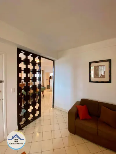 Miniatura 3 - Alquiler de Apartamento en Miramar, La Habana – Vista al Mar, 3 Habitaciones y WiFi