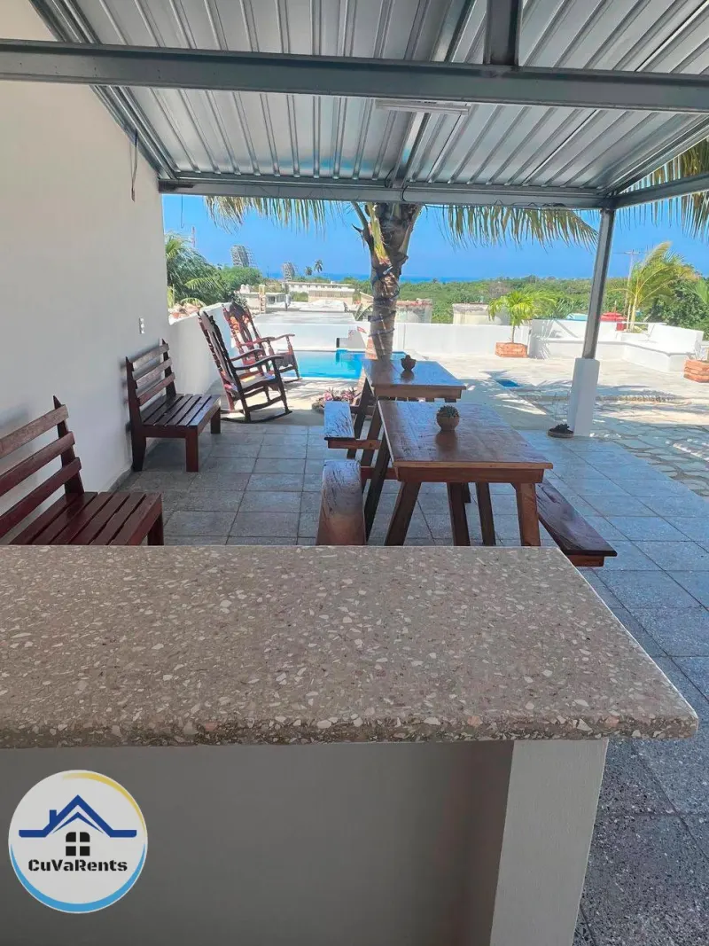 Alquiler de Casa con Piscina en Guanabo, La Habana – Vista al Mar, casa particular en Guanabo, La Habana
