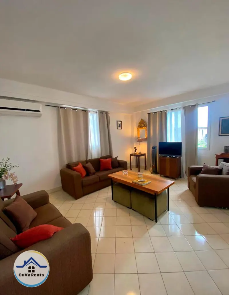 Alquiler de Apartamento en Miramar, La Habana – Vista al Mar, 3 Habitaciones y WiFi, casa particular en Miramar, La Habana