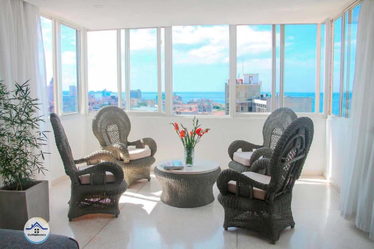 Apartamento en renta ubicado en el centro del Vedado
