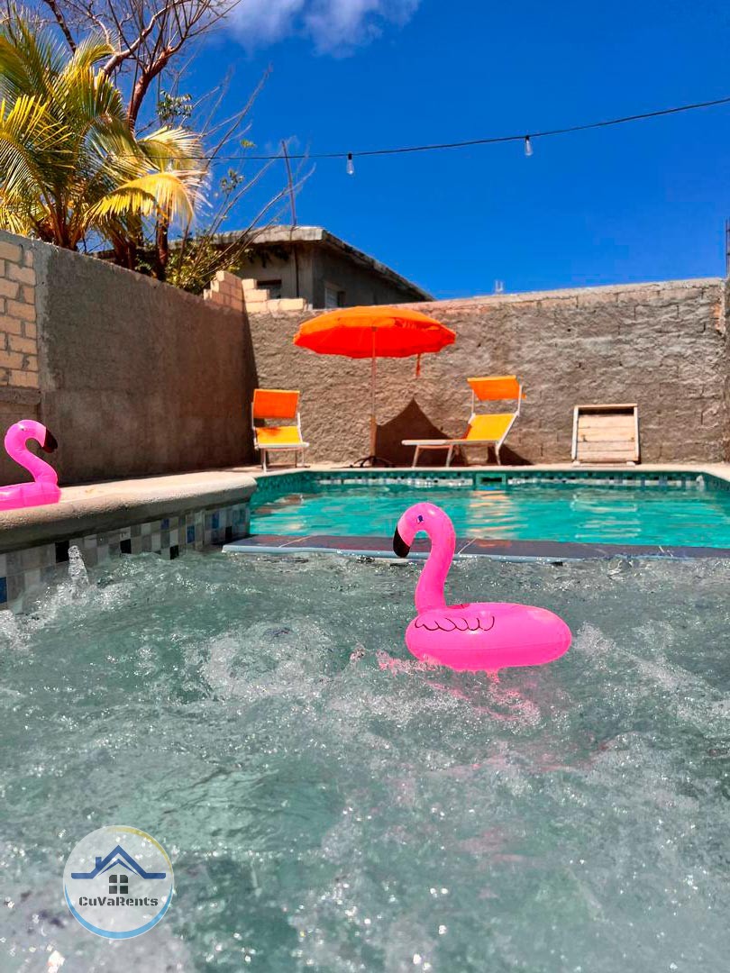 Renta de casa en la playa de Guanabo, La Habana, ideal para una estancia cómoda y privada cerca del 